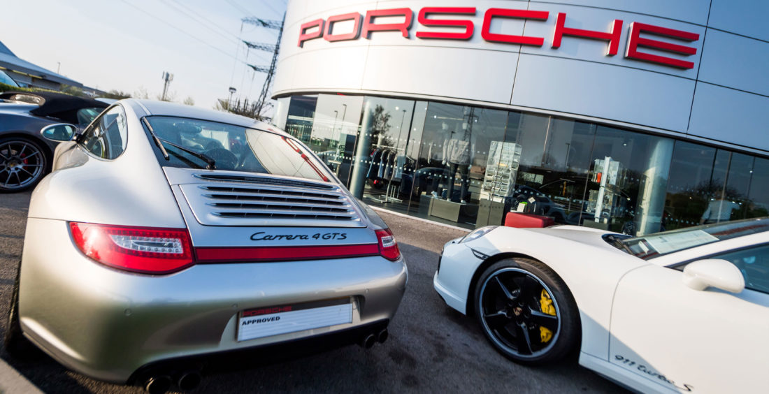 Porsche cars Nottingham